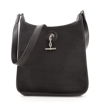 Hermes Vespa Bag Crinoline with Leather PM