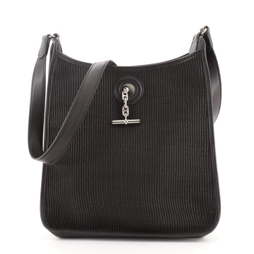 Hermes Vespa Bag Crinoline with Leather PM