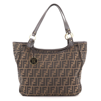 Fendi Chef Tote Zucca Canvas Medium