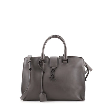 Saint Laurent Monogram Cabas Leather Small