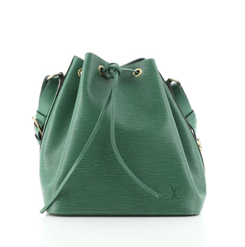 Louis Vuitton Petit Noe Handbag Epi Leather