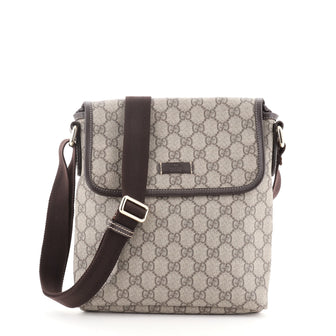 Gucci Flap Messenger GG Coated Canvas Small