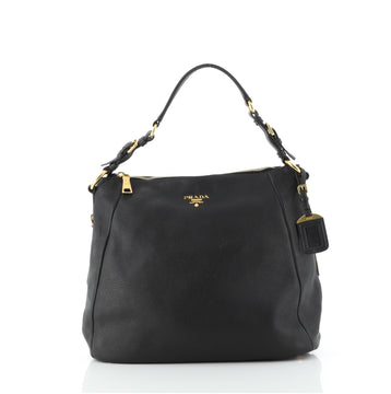 Prada Belted Hobo Vitello Daino Large