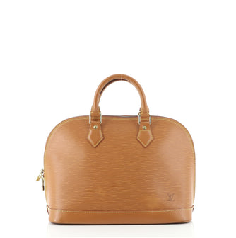Louis Vuitton Vintage Alma Handbag Epi Leather PM