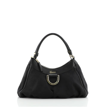 Gucci D Ring Hobo GG Canvas Small