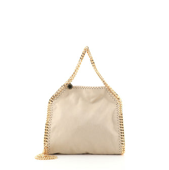 Stella McCartney Falabella Fold Over Crossbody Bag Shaggy Deer Mini
