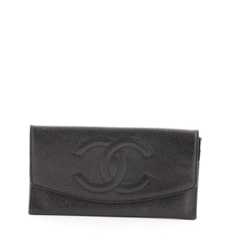 Chanel Timeless CC Wallet Caviar Long