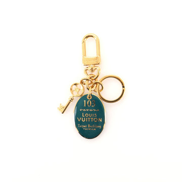 Louis Vuitton Maison Keychain Metal and Enamel
