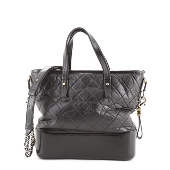 Chanel Gabrielle Shopping Tote Quilted Calfskin Medium