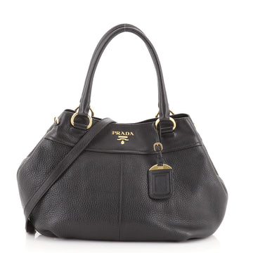 Prada Convertible Shopping Tote Vitello Daino Small