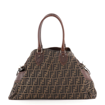 Fendi Bag Du Jour Zucca Canvas Large