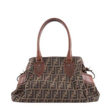 Fendi Bag Du Jour Zucca Canvas Medium