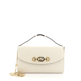 Gucci Zumi Shoulder Bag Leather Small