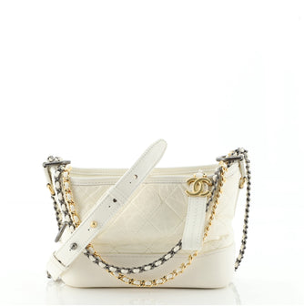 Chanel Gabrielle Hobo Quilted Aged Calfskin Small