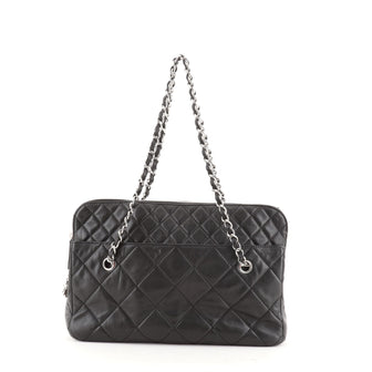 Chanel In The Business Camera Bag Quilted Calfskin Large