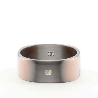 Chanel CC Gradient Bangle Bracelet Resin Wide