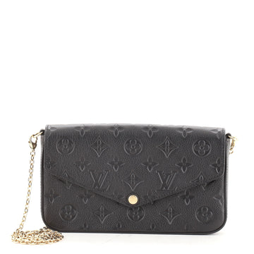 Louis Vuitton Felicie Pochette Monogram Empreinte Leather