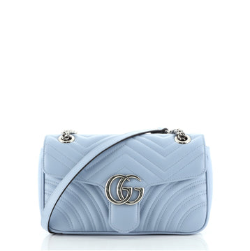 Gucci GG Marmont Flap Bag Matelasse Leather Small
