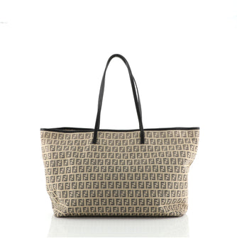 Fendi Roll Tote Zucchino Canvas Large