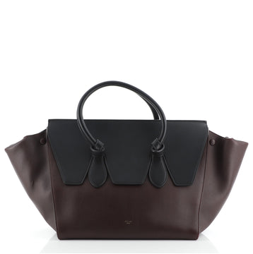 Celine Tie Knot Tote Smooth Leather Medium
