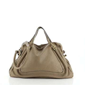 Chloe Paraty Top Handle Bag Leather Large