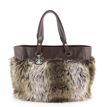 Chanel Biarritz Tote Fur Large