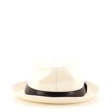 Hermes Fedora Hat Linen