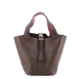 Hermes Eclat Picotin Bag Barenia PM