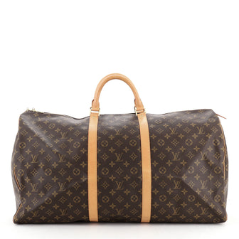 Louis Vuitton Keepall Bag Monogram Canvas 60