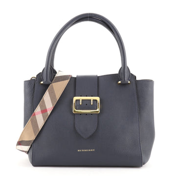 Burberry Buckle Tote Leather Medium