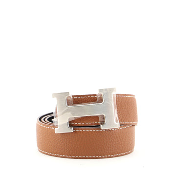 Hermes Constance Reversible Belt Leather Thin