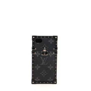 Louis Vuitton Eye Trunk Phone Case Monogram Eclipse Canvas iPhone 7