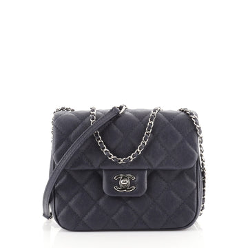 Chanel Urban Companion Flap Bag Quilted Caviar Small