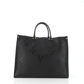 Louis Vuitton OnTheGo Tote Limited Edition Monogram Empreinte Giant GM