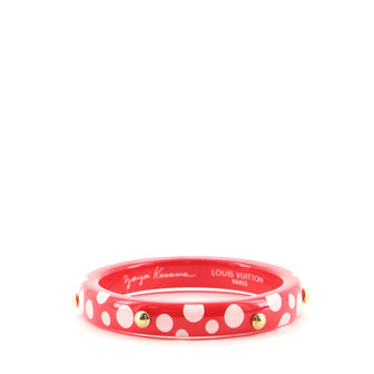 Louis Vuitton Bangle Limited Edition Kusama Infinity Dots Bracelet Resin
