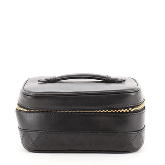 Chanel Vintage Cosmetic Case Lambskin