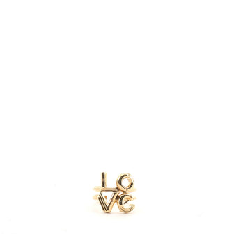 Louis Vuitton LV & Me Ring Metal