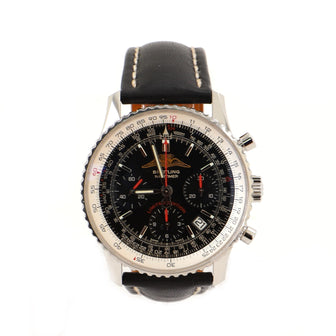 Breitling Navitimer Limited Edition AOPA Chronograph Automatic Watch Stainless Steel and Leather 42