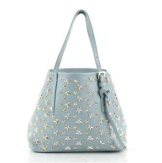 Jimmy Choo Sasha Tote Star Studded Leather Small