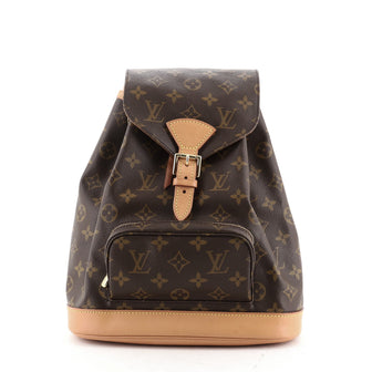 Louis Vuitton Montsouris Backpack Monogram Canvas MM