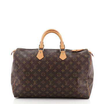 Louis Vuitton Speedy Handbag Monogram Canvas 40