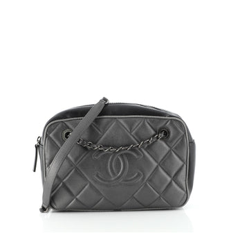 Chanel Ballerine Camera Case Bag Quilted Calfskin Medium