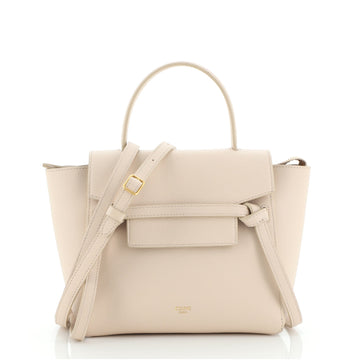Celine Belt Bag Textured Leather Nano