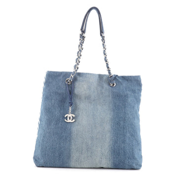 Chanel Open Shopping Tote Degrade Denim Medium