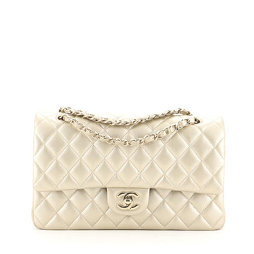 Chanel Classic Double Flap Bag Quilted Caviar Medium