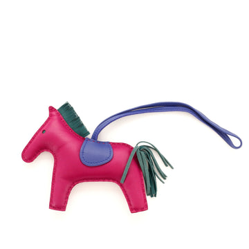 Hermes GriGri Rodeo Bag Charm Leather MM