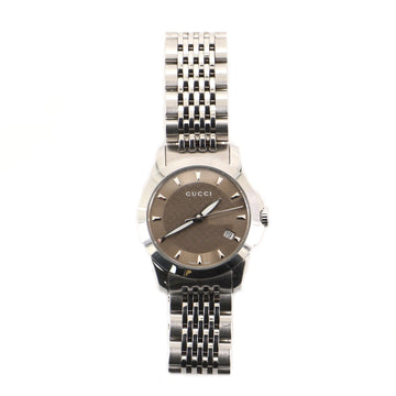 Gucci G-Timeless Quartz Watch Stainless Steel