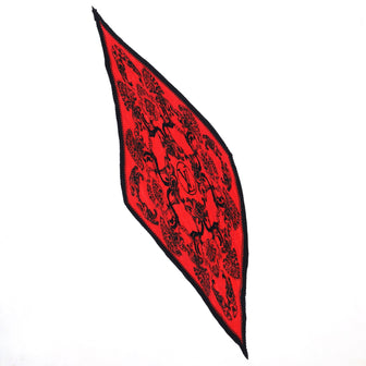 Louis Vuitton Plisse Scarf Printed Silk
