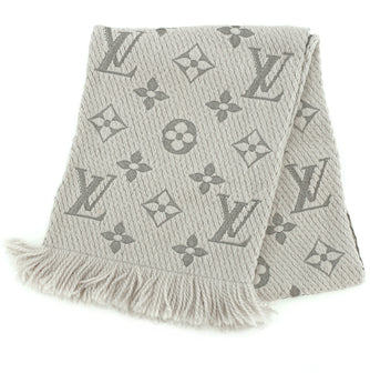 Louis Vuitton Logomania Scarf Wool Blend