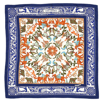 Hermes Early America Scarf Silk 90